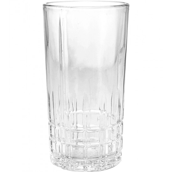 Jogo 6 Copos 370ML 14,5cm Calcuta Cristal Ecológico Lyor